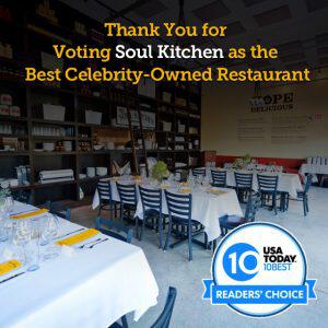 Thank You for Voting for Soul Kitchen